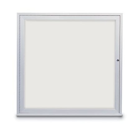 United Visual Products Single Indoor Magnetic Wet/Dry Erase Boa UV852-BLACK-WHTPORC
